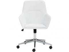 Danish Style Kancelářská židle Geryr, bílá
