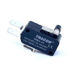 Tracon Electric Mikrospínač se zkrácenou pákou a kladkou 15mm 2 ks