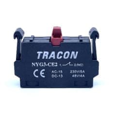 Tracon Electric Kontaktní blok k sérii NYG(K)3 - 1xNC Balení: 2 ks