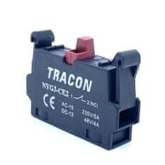 Tracon Electric Kontaktní blok k sérii NYG(K)3 - 1xNC Balení: 2 ks