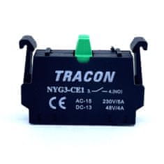 Tracon Electric Kontaktní blok k sérii NYG(K)3 - 1xNO Balení: 2 ks