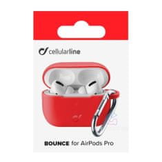 CellularLine Bounce pouzdro pro AirPods Pro Červená