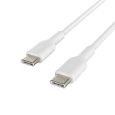 Belkin BoostCharge USB-C - USB-C kabel 60W, 1m, bílý