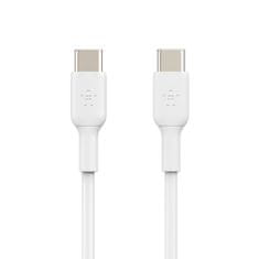 Belkin BoostCharge USB-C - USB-C kabel 60W, 1m, bílý