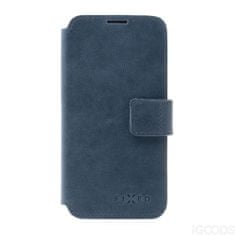 FIXED ProFIT kožené pouzdro na iPhone SE / 8 / 7, černé Modrá
