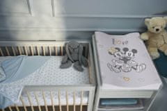 Ceba Baby Podložka přebalovací měkká COSY 50x70 Disney Minnie & Mickey Grey