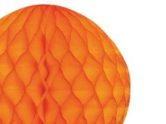 LAALU.cz Koule papírová oranžová 20 cm
