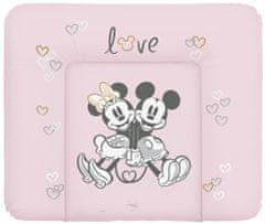 Ceba Baby Podložka přebalovací měkká na komodu 85x72 Disney Minnie & Mickey Pink