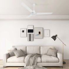 shumee Stropní ventilátor 142 cm bílý