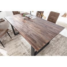 EUPHORIA Jídelní stůl Wotan II 160cm z akátového dřeva