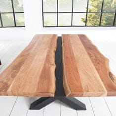 Massive Home Konferenční stolek Amazonas 120 cm akát
