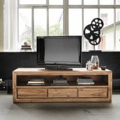 Massive Home Dřevěný TV stolek Ruby II