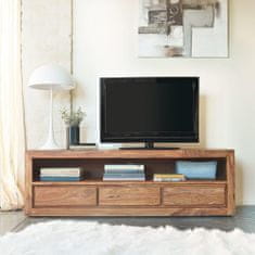 Massive Home Dřevěný TV stolek Ruby II