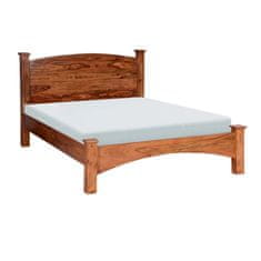 Massive Home Dřevěná postel 160x200 z palisandrového dřeva Massive Home Irma II