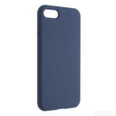 FIXED Flow silikonový kryt pro iPhone SE / 8 / 7 Tmavě modrá