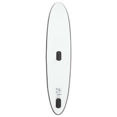Vidaxl Nafukovací SUP paddleboard s plachtou černo-bílý