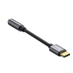 BASEUS L54 adaptér USB-C / 3.5mm mini jack, šedý
