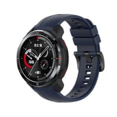 BStrap Silicone řemínek na Honor Watch GS Pro, dark blue