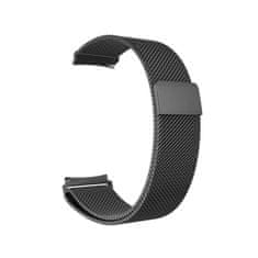 BStrap Milanese řemínek na Samsung Galaxy Watch 4 / 5 / 5 Pro / 6, black