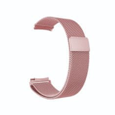 BStrap Milanese řemínek na Samsung Galaxy Watch 4 / 5 / 5 Pro / 6, rose pink