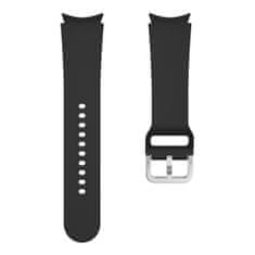 BStrap Silicone řemínek na Samsung Galaxy Watch 4 / 5 / 5 Pro / 6, black