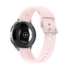 BStrap Silicone řemínek na Samsung Galaxy Watch 4 / 5 / 5 Pro / 6, sand pink