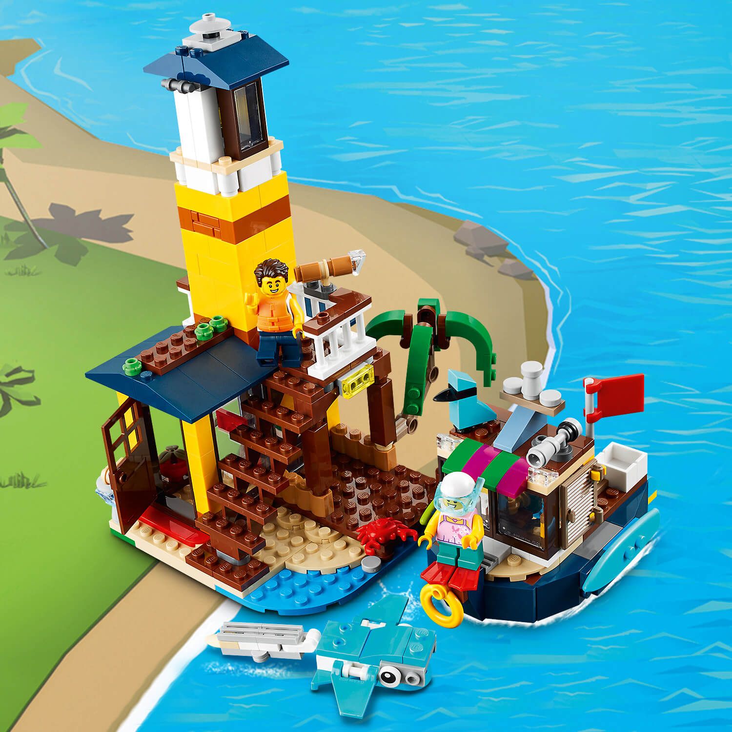 LEGO Creator dům na pláži