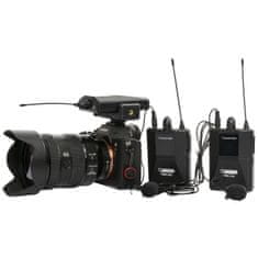 AudioDesign PMU CS2 2-kanálový bezdrátový systém pro DSLR a videokamery