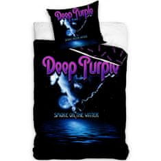 Carbotex Bavlněné ložní povlečení Deep Purple - Smoke on the Water