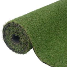 shumee vidaXL Umělý trávník 1x5 m; 20 mm, zelená