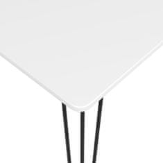 Vidaxl Barový stůl bílý 120x60x105 cm