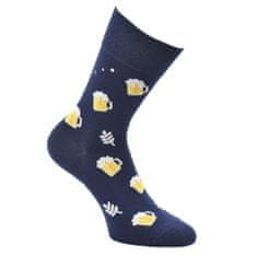 OXSOX pánské bavlněné barevné veselé CRAZY SOCKS ponožky PIVO ox7101721 5-pack, 43-46
