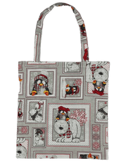 Šišipu Nákupní taška Vánoční zvířátka