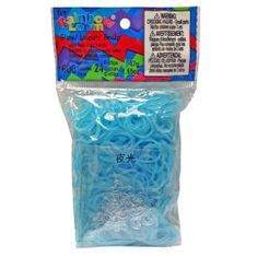 Rainbow Loom Original-gumičky-600ks-svítící modré