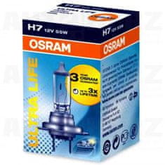 Osram Autožárovka 12V H7 55W - Osram Ultra Life 3x delší životnost 1ks