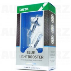 Lucas Autožárovky 12V H1 55W - Lucas LightBooster Blue xenonový efekt 2ks