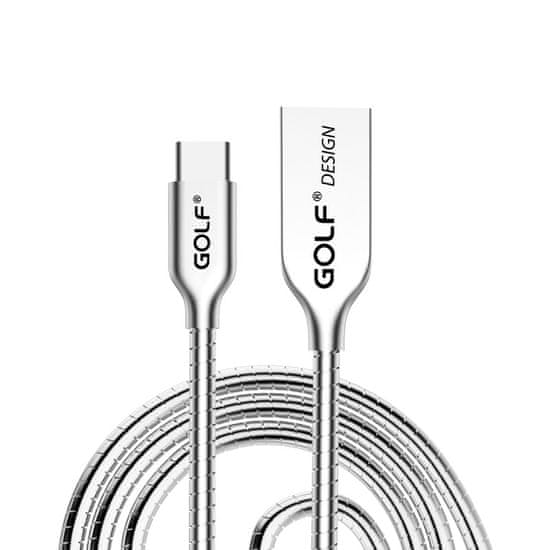 GOLF Velice odolný USB kabel GC-33 v USB-C provedení pro všechna moderní zařízení Android