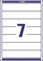 Avery Zweckform Etikety na pořadače L4760-10 | 38x192 mm, 10xA4, 70 ks, bílá