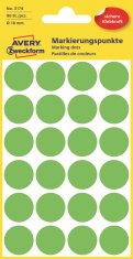 Avery Zweckform Kulaté značkovací etikety 3174 | Ø 18 mm, 96 ks, neonově zelená