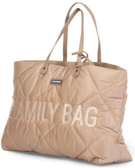 Levně Childhome Cestovní taška Family Bag Puffered Beige