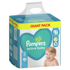 Pampers Pleny Active Baby 5 Junior (11-16 kg) Giant Pack 64 ks