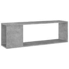 Greatstore TV stolek betonově šedý 100 x 24 x 32 cm dřevotříska