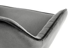 Halmar Barová židle H-103 - šedá/černá