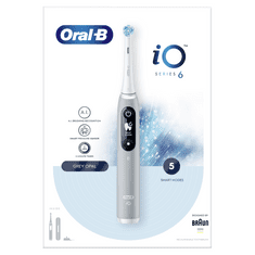 Oral-B magnetický zubní kartáček iO Series 6 Grey Opal