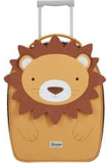 Samsonite Dětský cestovní kufr Happy Sammies Eco Upright Lion Lester 22,5 l hnědá