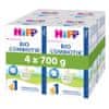 HiPP 1 BIO Combiotik Počáteční mléčná kojenecká výživa 4x700 g