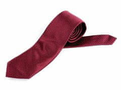 Kraftika 1ks 2 bordó sv. saténová kravata, módní kravaty motýlky