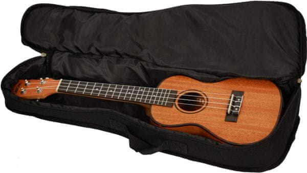  gyönyörű koncert ukulele Cascha HH 2035E Concert Mahogany Ukulele Set EQ matt felületi kezelés 18 érintő teljes hangzás mahagóni fából gazdag felszerelés gyönyörű ajándékként is 