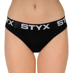 Styx 3PACK dámské kalhotky sportovní guma vícebarevné (3IK96019) - velikost XL