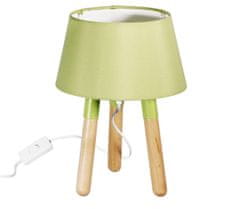 TimeLife Stolní lampa trojnožka 30cm zelená